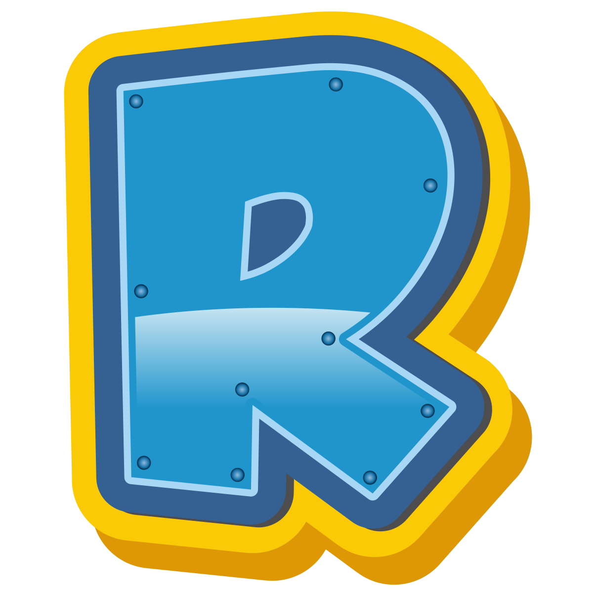 Alphabet Paw Patrol Letter R.