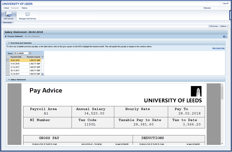 University of Leeds Human Resources.