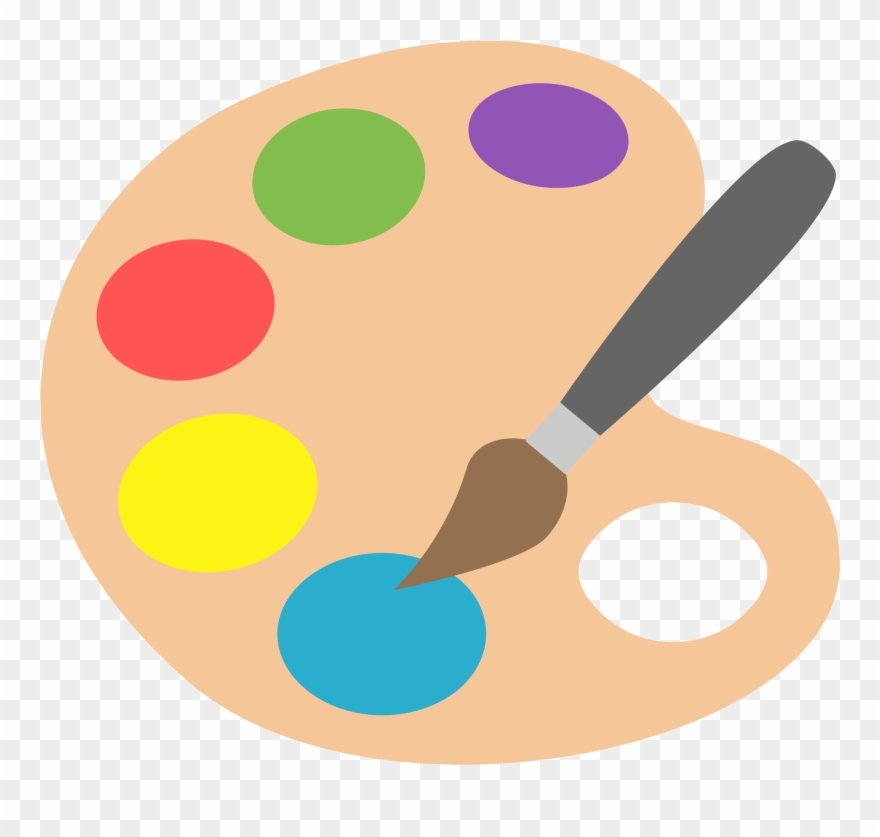 Painting Clipart Paint Palette.