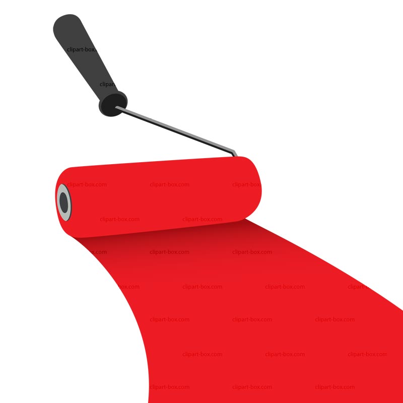 CLIPART PAINT ROLLER.