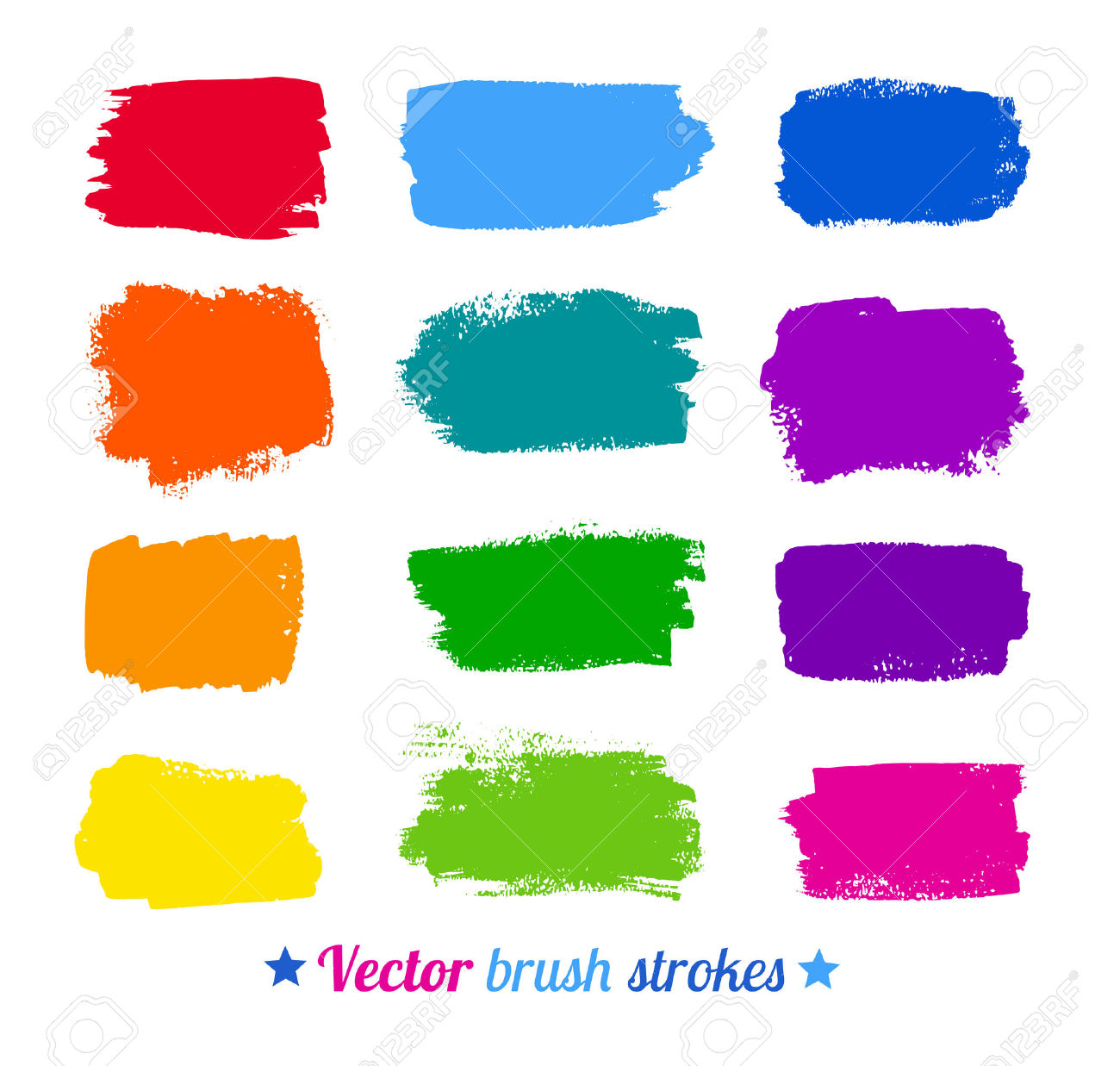 203 Paint Daubs Stock Vector Illustration And Royalty Free Paint.