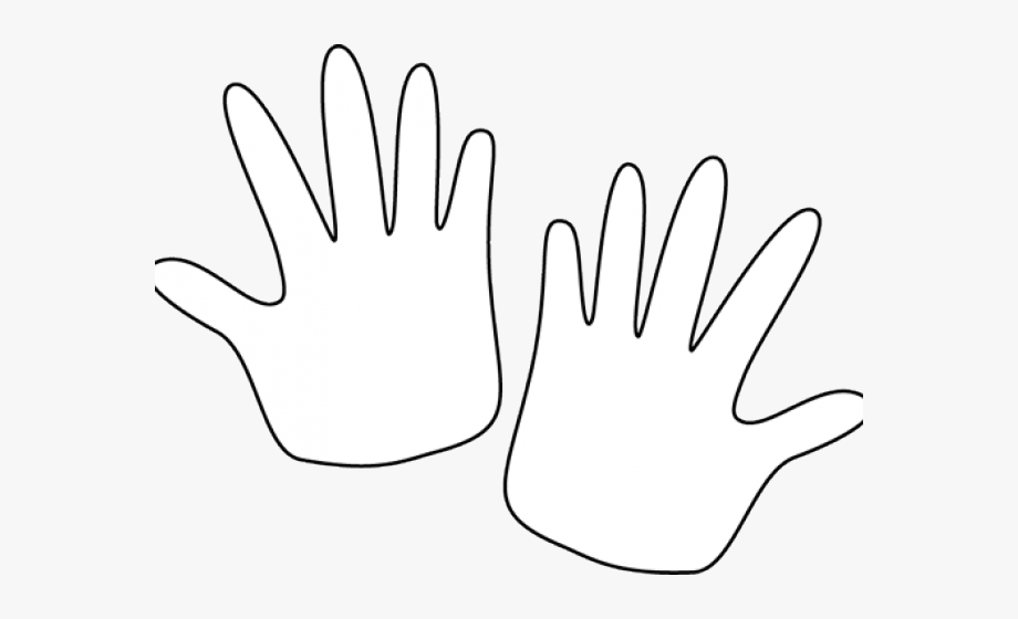 Pair Clipart Quiet Hand.