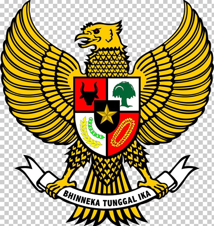 National Emblem Of Indonesia Garuda Pancasila PNG, Clipart.