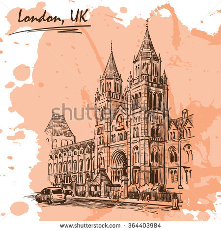 Natural History Museum London Stock Vectors & Vector Clip Art.