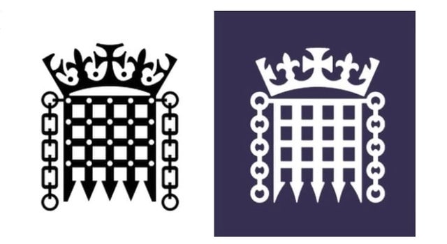 Parliament spends £50,000 on a new logo.