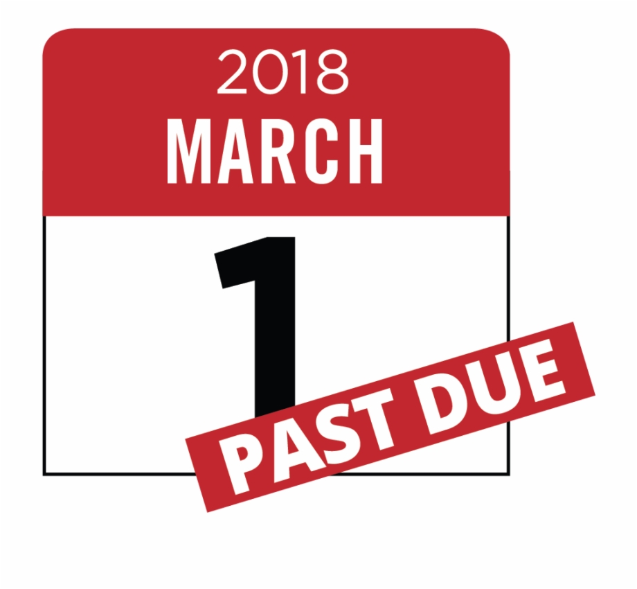 2018 March 1, Past Due.