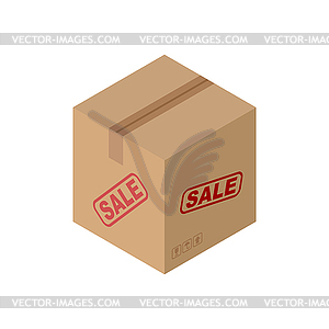 Sale Cardboard box . discount pasteboard case b.