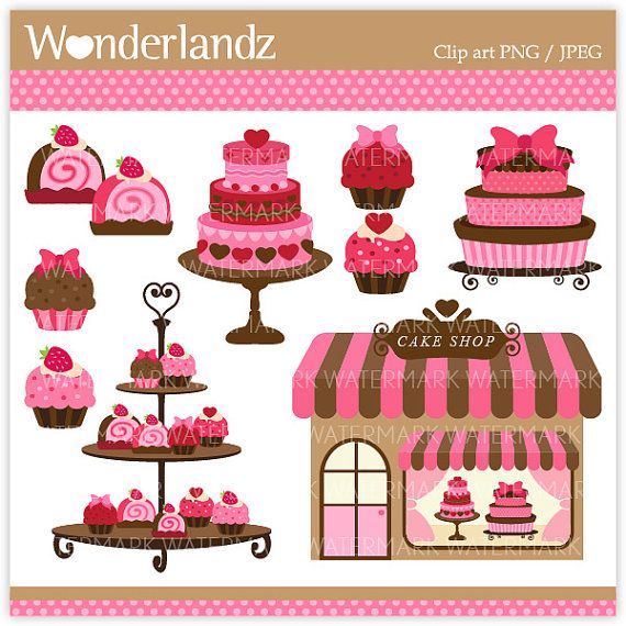 Pastry Shop Clipart.