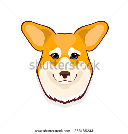 Pembroke Welsh Corgi Clipart.