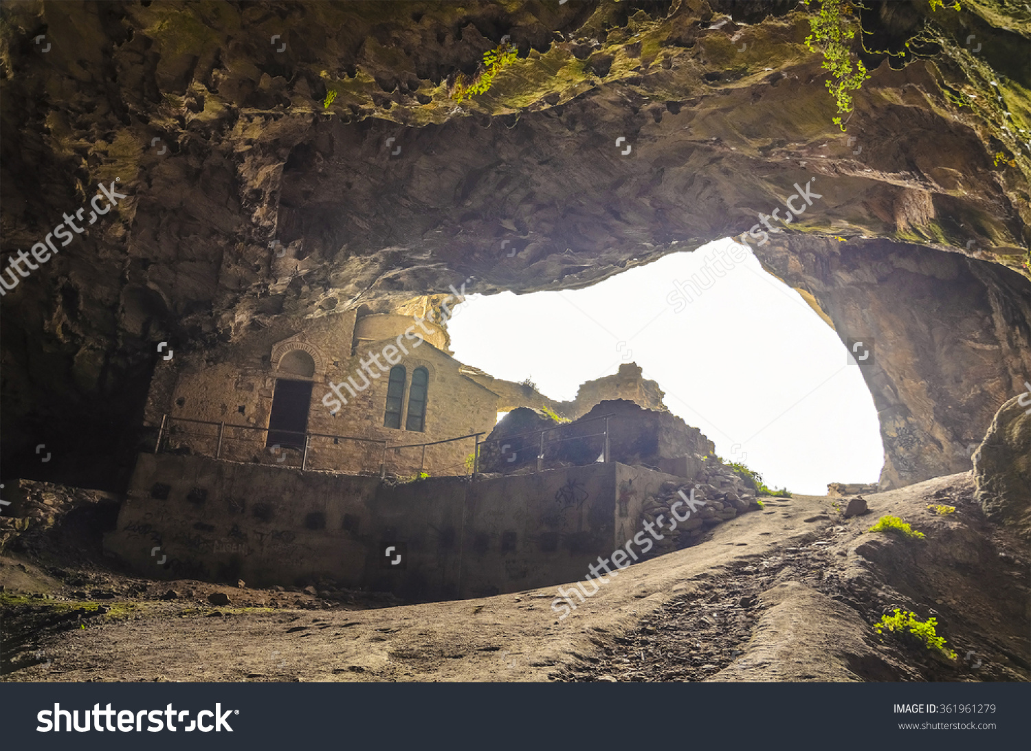 Davelis Cave Penteli Mountain Cave Has Stock Photo 361961279.