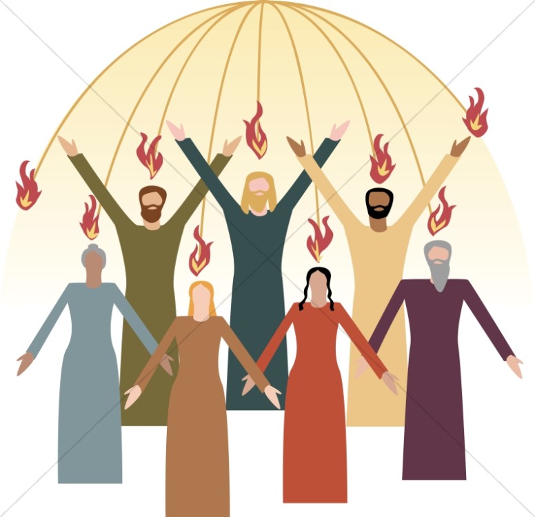 Pentecost Clipart, Pentecost Image, Pentecost Graphic.