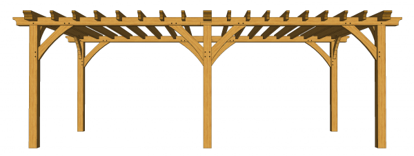 European Oak Pergola.