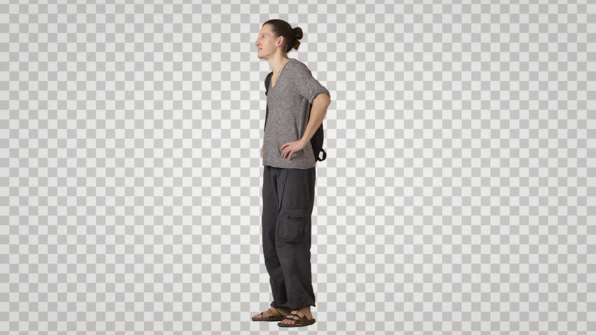 Png Standing Man Side View & Free Standing Man Side View.png.