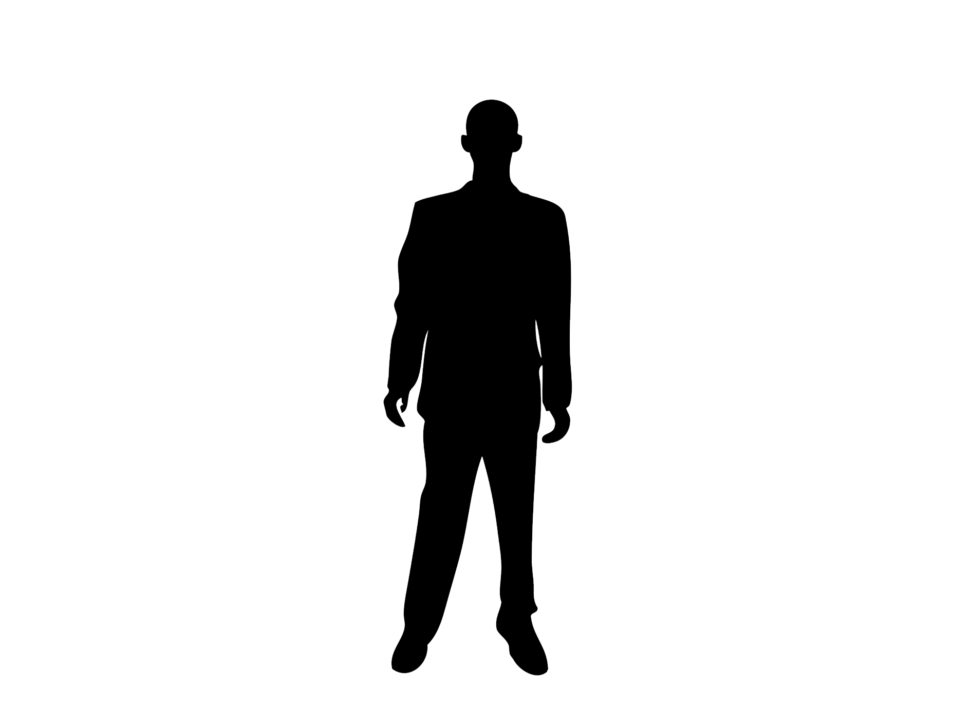 Silhouette Person Royalty.