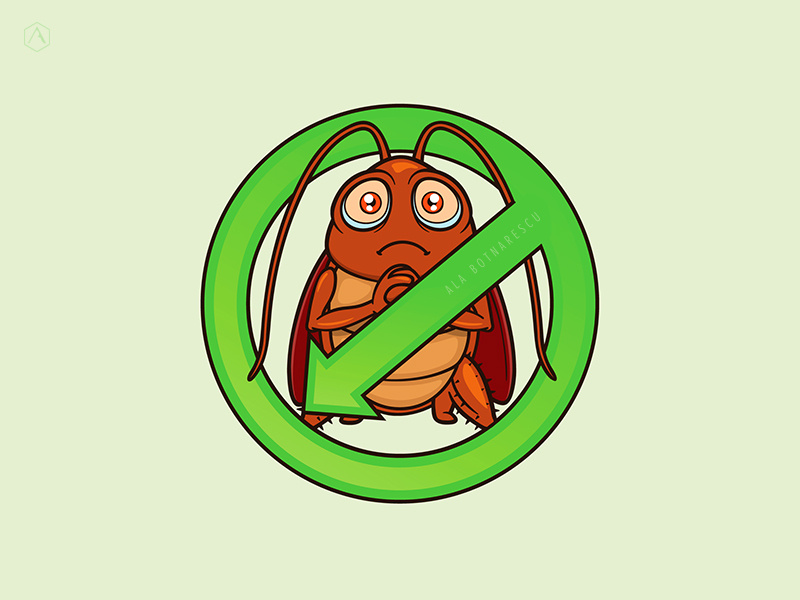 Pest control Logo Design by Ala Botnarescu on Dribbble.