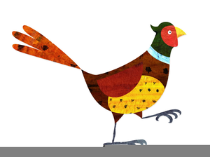 Pheasant Clipart.