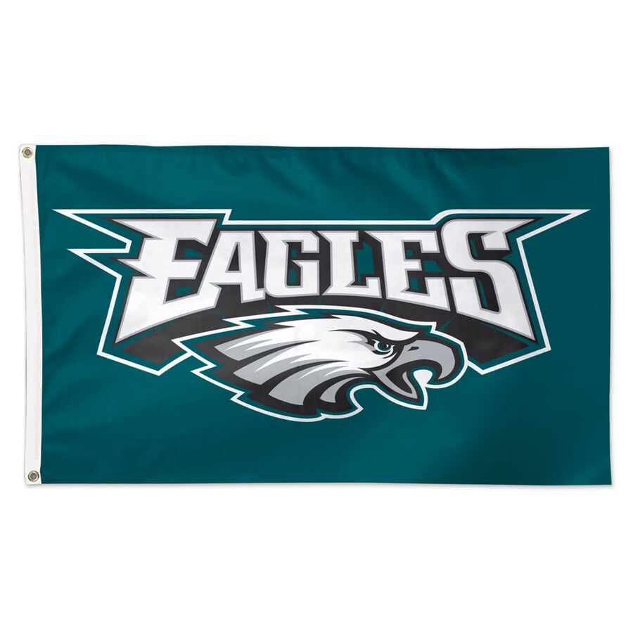 Philadelphia Eagles WinCraft Deluxe 3\' x 5\' Logo Flag.