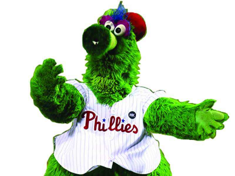 A day in the life of the Phillie Phanatic.