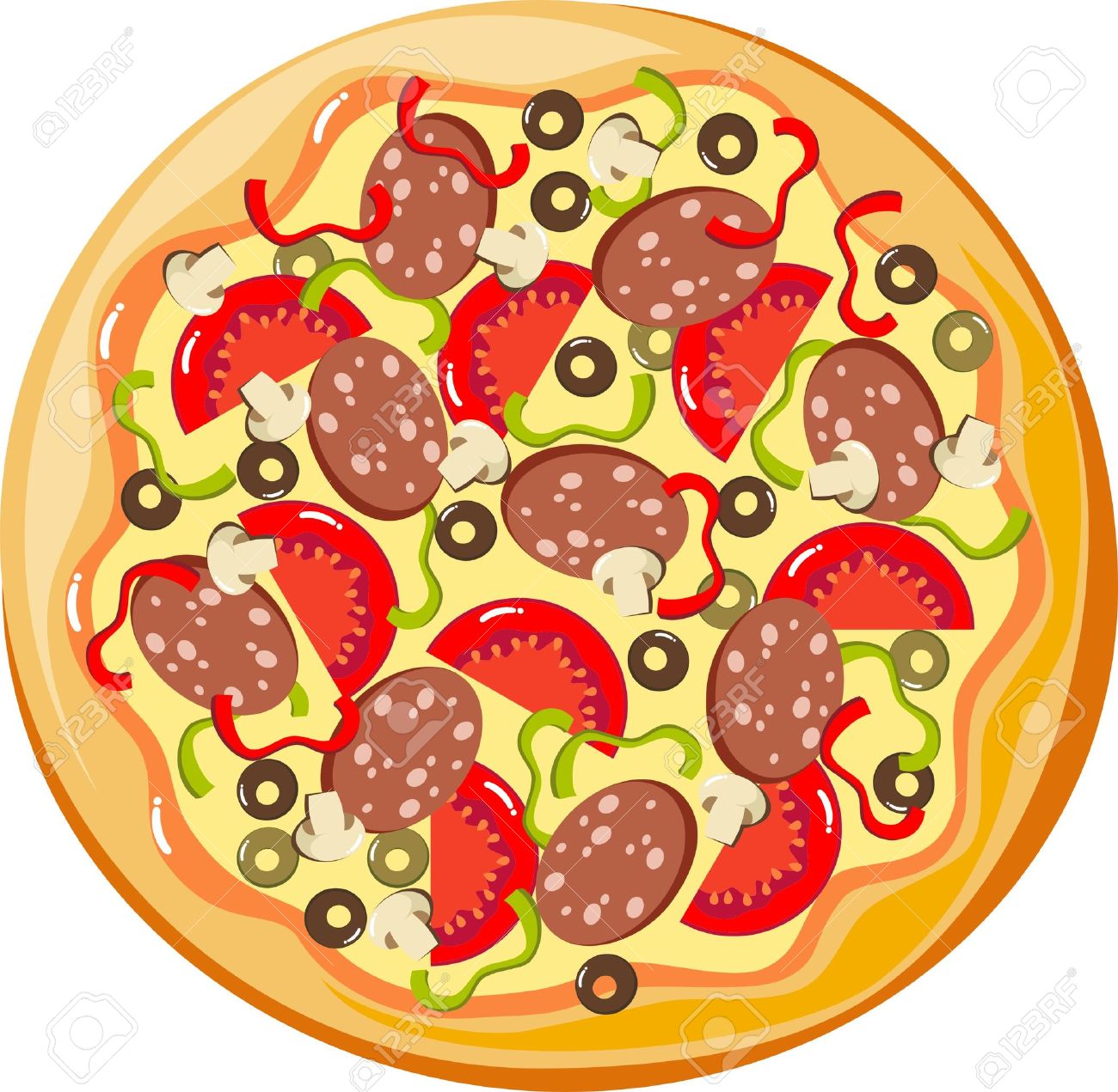 10+ Pizza Clipart.