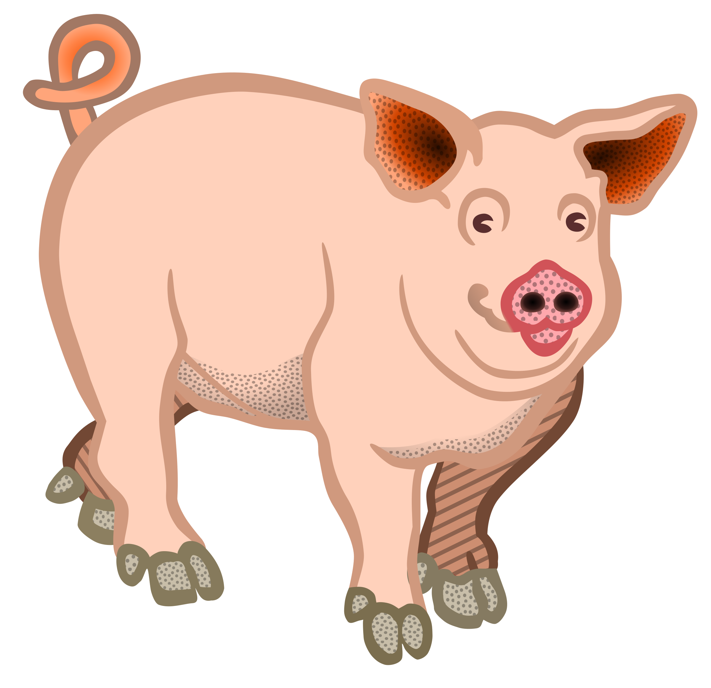 Pig Cliparts For Free Clipart Farm Animal And Use In Png.