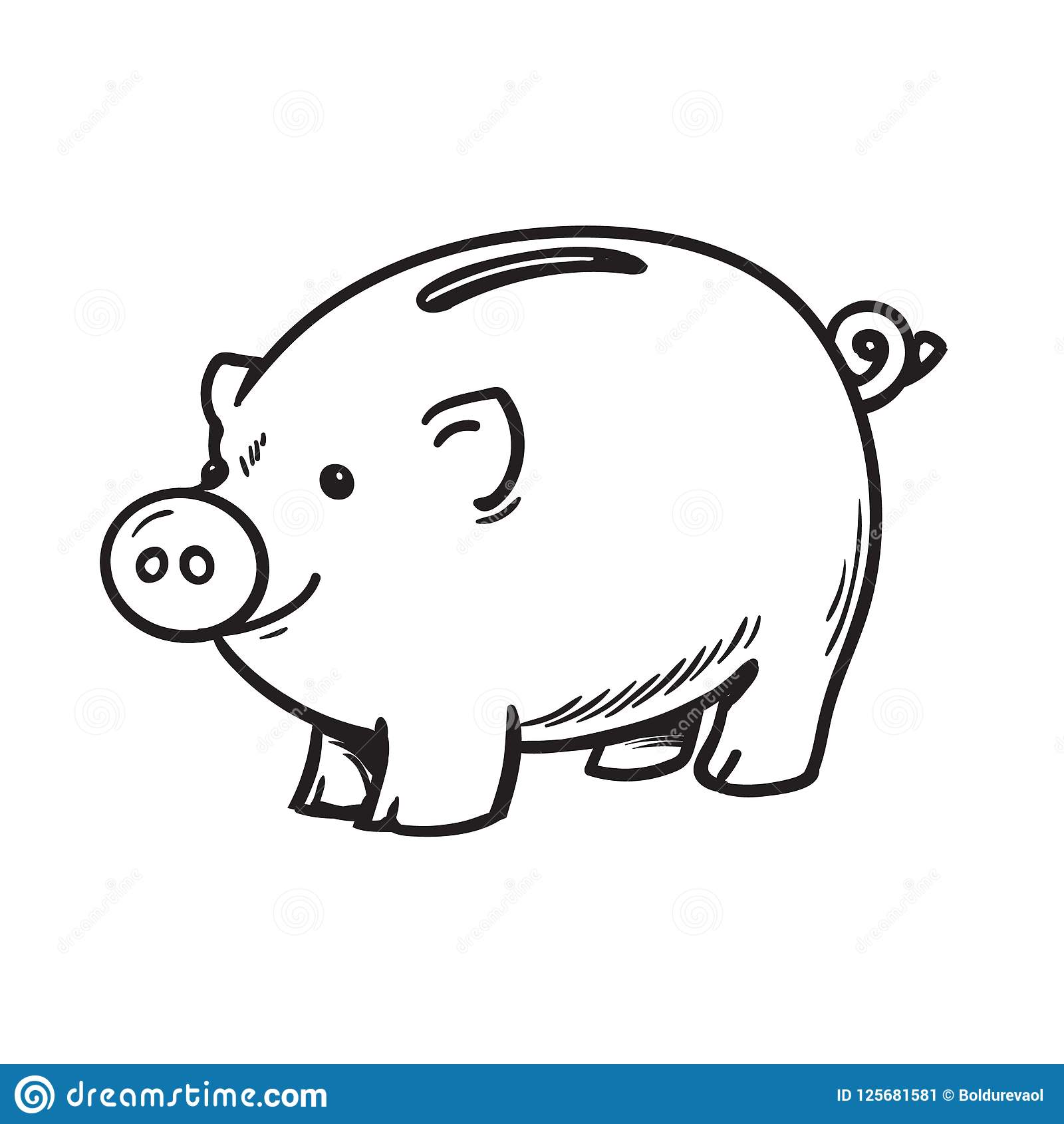 Piggy Bank Clipart Black And White (102+ images in.