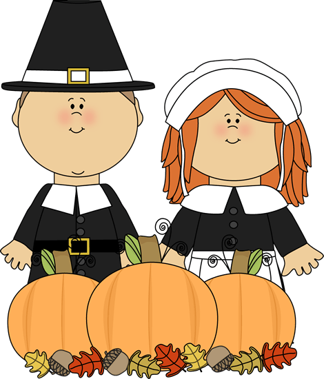 Pilgrims Clipart.