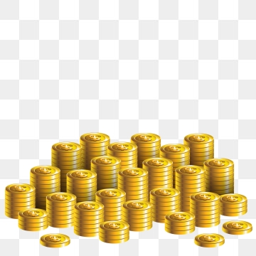 A Pile Of Coins Png, Vector, PSD, and Clipart With.