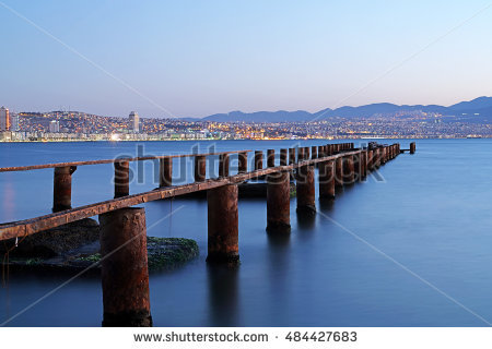 Piling Pier Stock Images, Royalty.