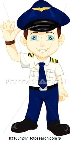 Pilot Clipart.