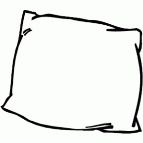 Pillowcase Clipart.