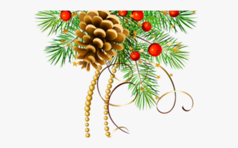 Christmas Pine Cone Clip Art , Free Transparent Clipart.