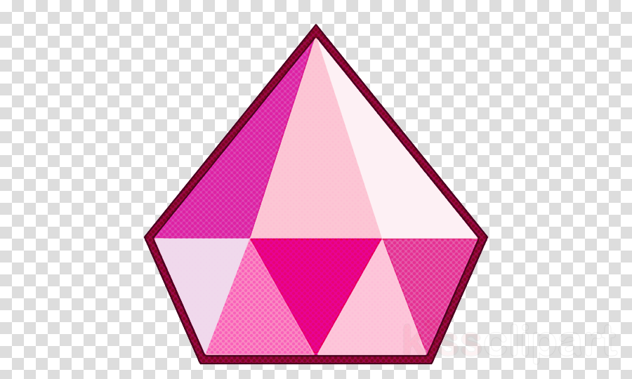 pink triangle magenta line triangle clipart.