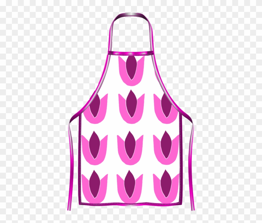 Tulip Apron Pink/purple Clipart (#3147758).