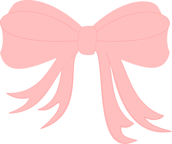 Pink Bow Clip Art at Clker.com.