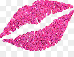 Glitter Lips PNG.