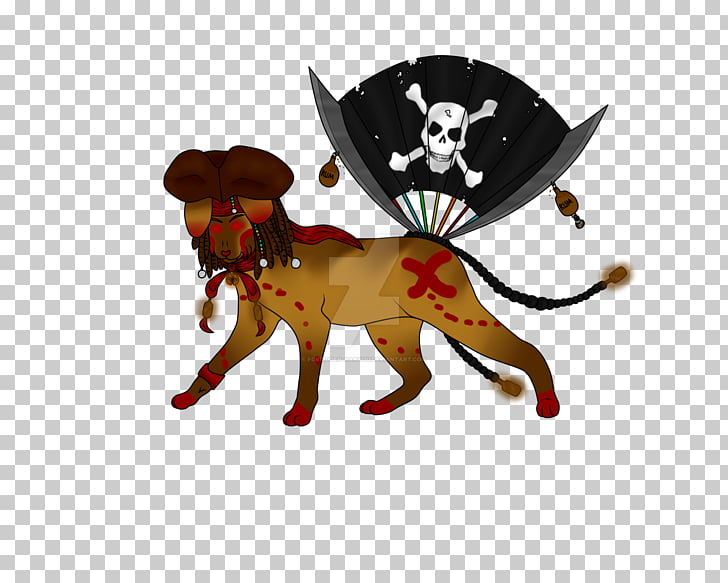 Dog Cat Mammal Canidae Character, pirate rum PNG clipart.