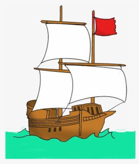 Free Pirate Ship Clip Art with No Background.