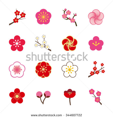 Plum Blossom Stock Images, Royalty.