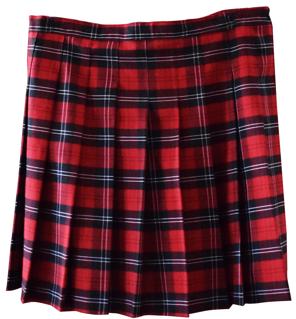 King Drew Plaid Skirt.