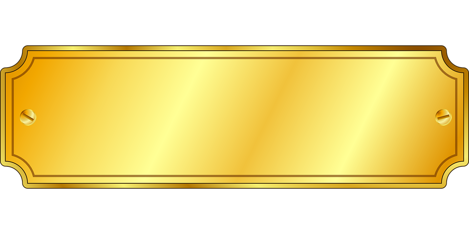 Plaque Clipart Png.