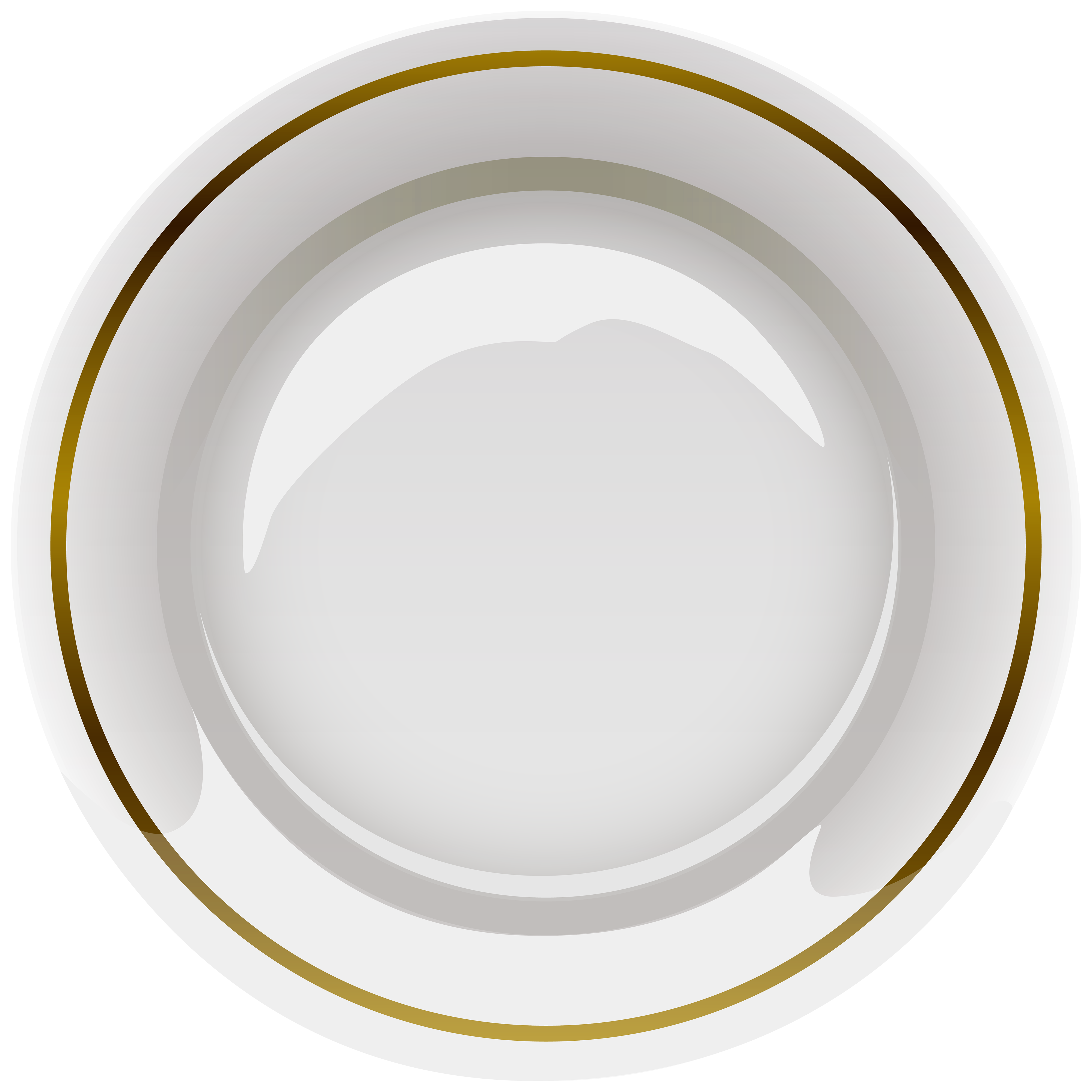 Elegant Plate PNG Clipart.