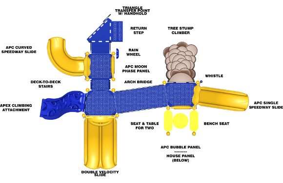 Playground top view png 1 » PNG Image.