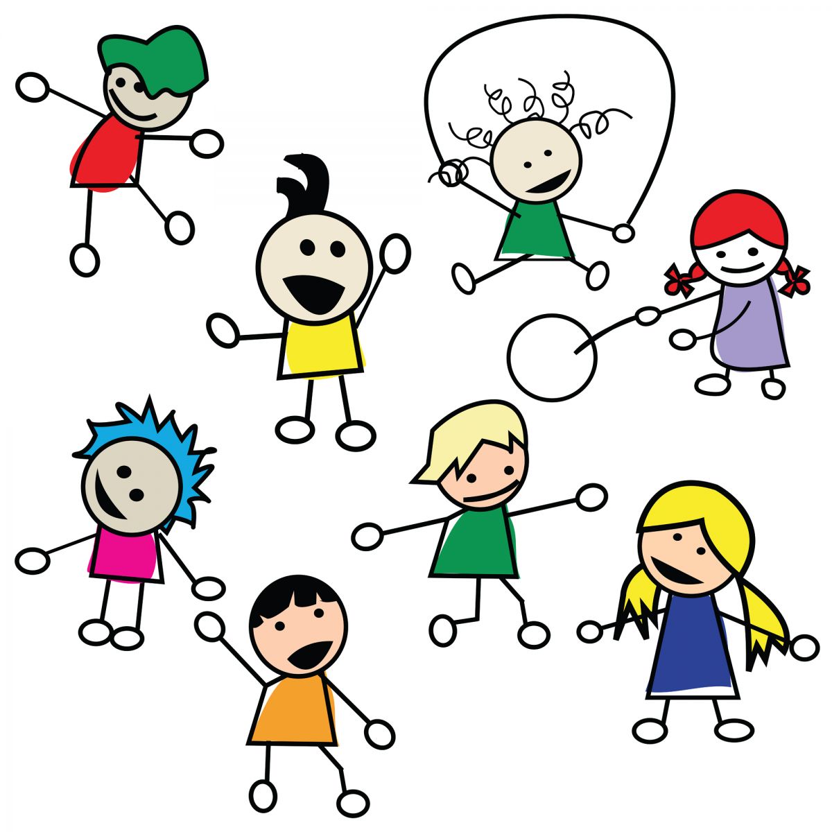 School Playtime Clipart.