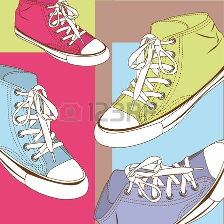 97 Plimsolls Stock Vector Illustration And Royalty Free Plimsolls.