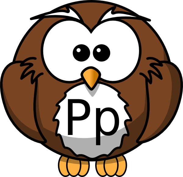 Pp Owl Clip Art at Clker.com.