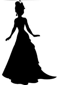 disney princess silhouette.