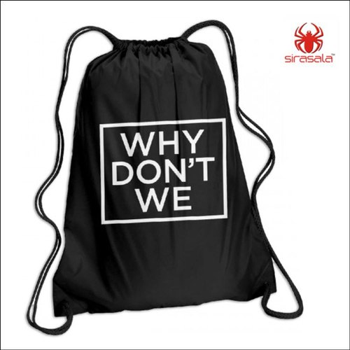 Logo Printed Drawstring Bags.