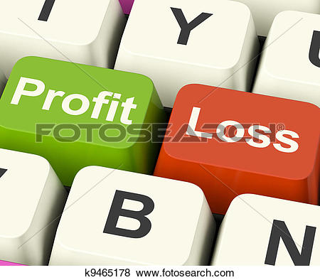 Clipart of Profit Thermometer Represents Profitable Income And.