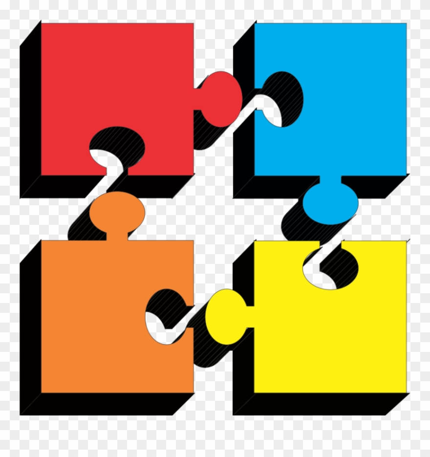 Puzzle Pieces Clip Art Free.