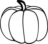 77+ Pumpkin Outline Clip Art.